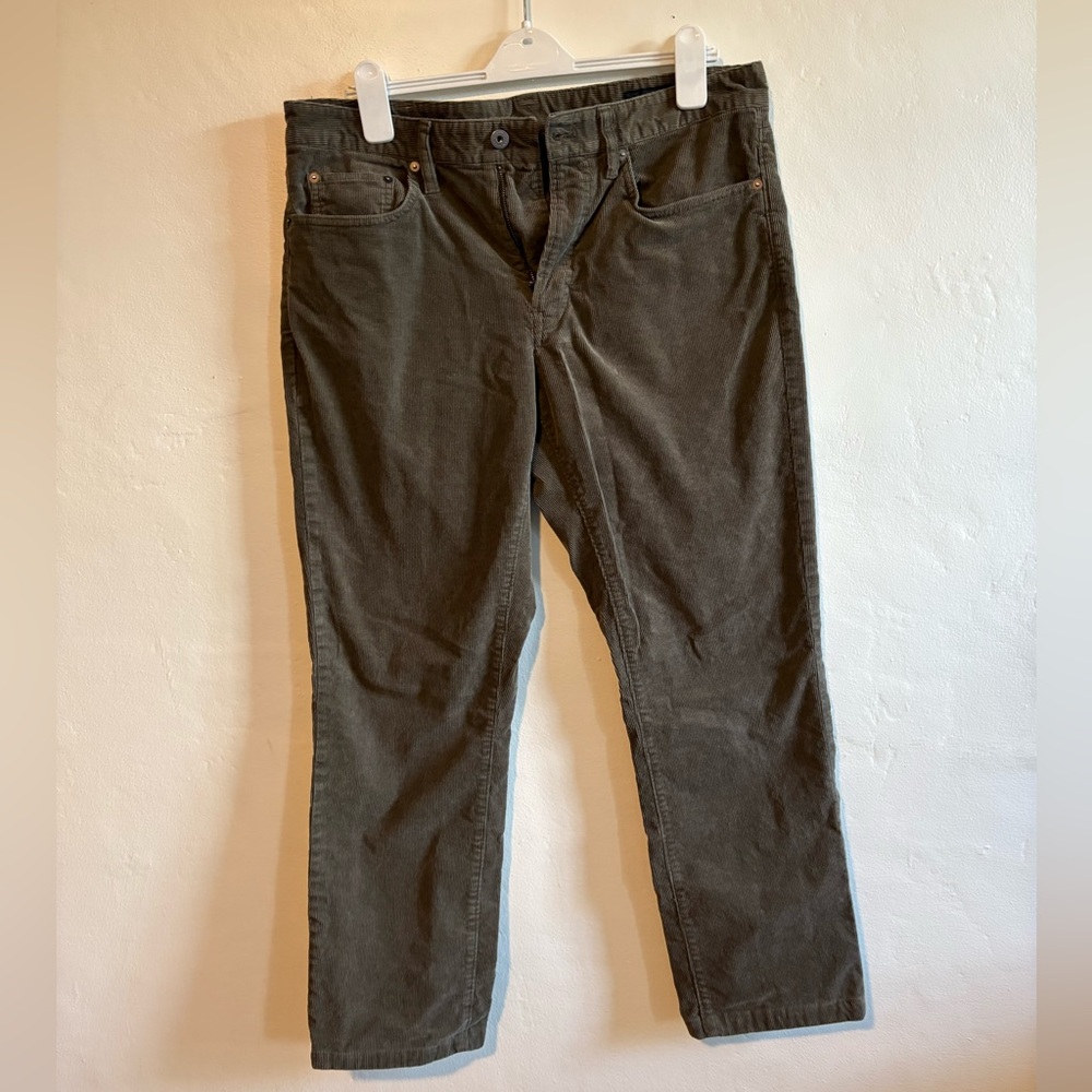🍃Bonobos Light Sage Green Corduroy Pants🍃